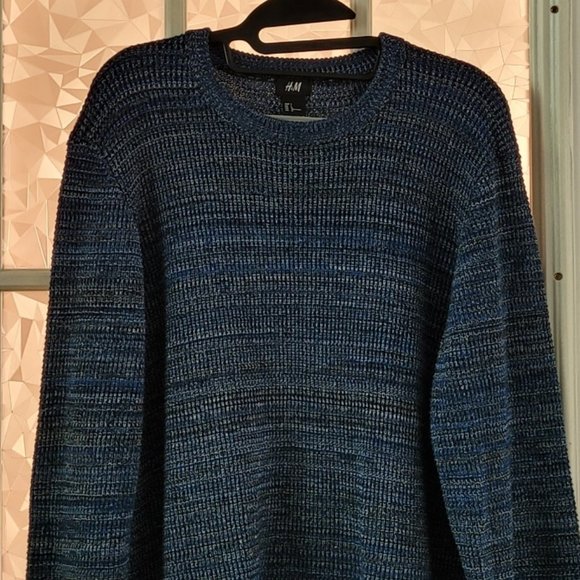 H&M Multi Color Pullover Men's Cardigan Sweater Size Large - Picture 2 of 7